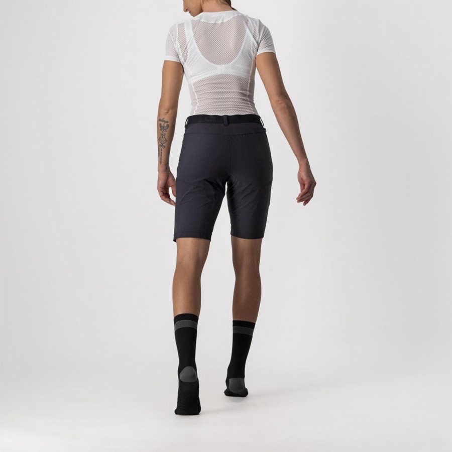 Castelli UNLIMITED WGY Naisten Shortsit Mustat | LYHG-06478