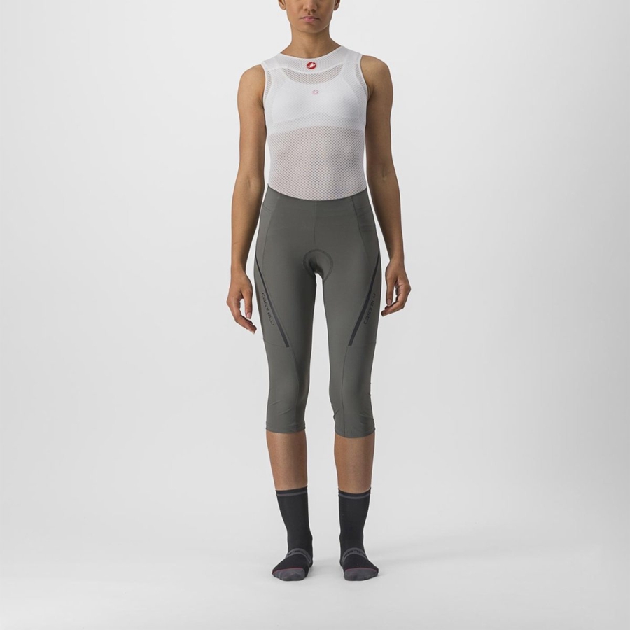 Castelli VELOCISSIMA 3 KNICKER Naisten Leggings Harmaat Tummanharmaat | RBJN-35946