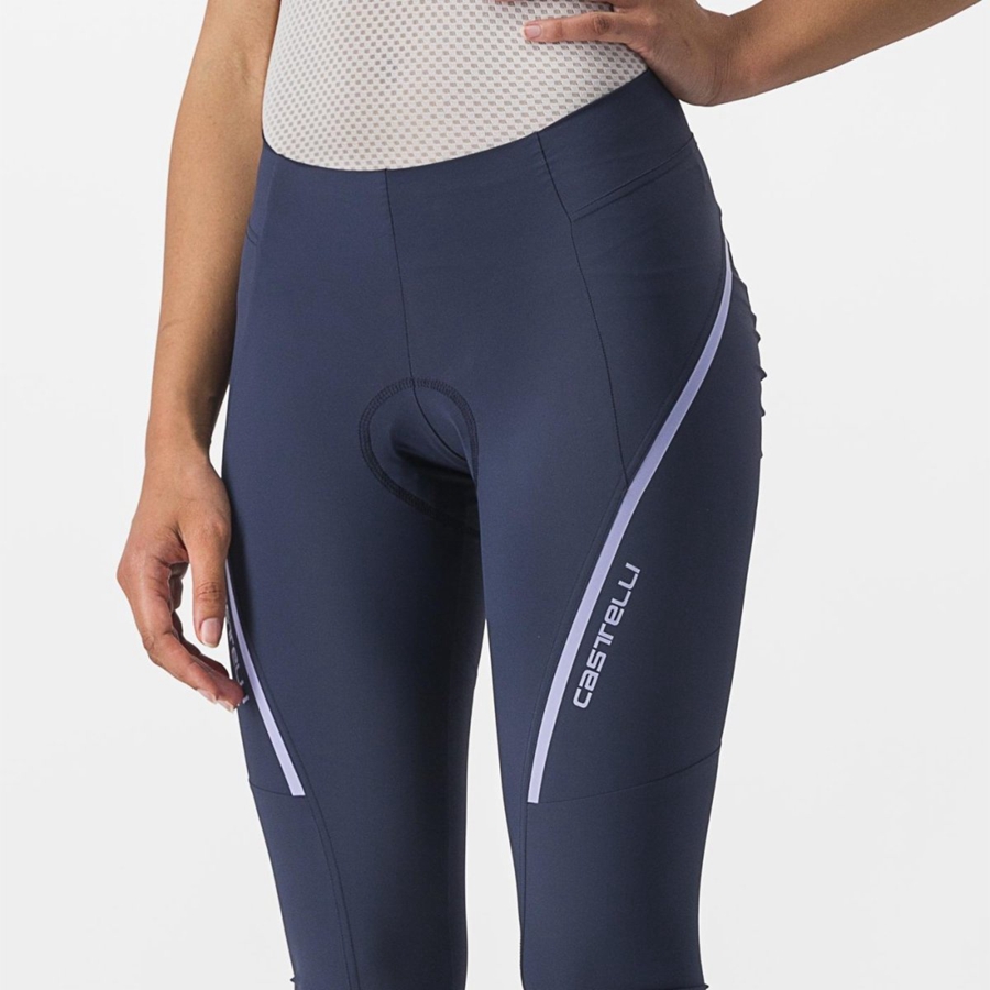 Castelli VELOCISSIMA 3 KNICKER Naisten Leggings Sininen Violetit Valkoinen | JLVN-02198