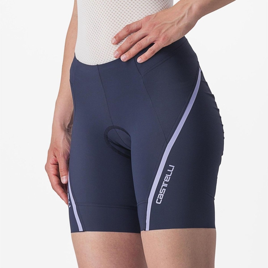 Castelli VELOCISSIMA 3 Naisten Shortsit Sininen Violetit Valkoinen | VYTJ-02794