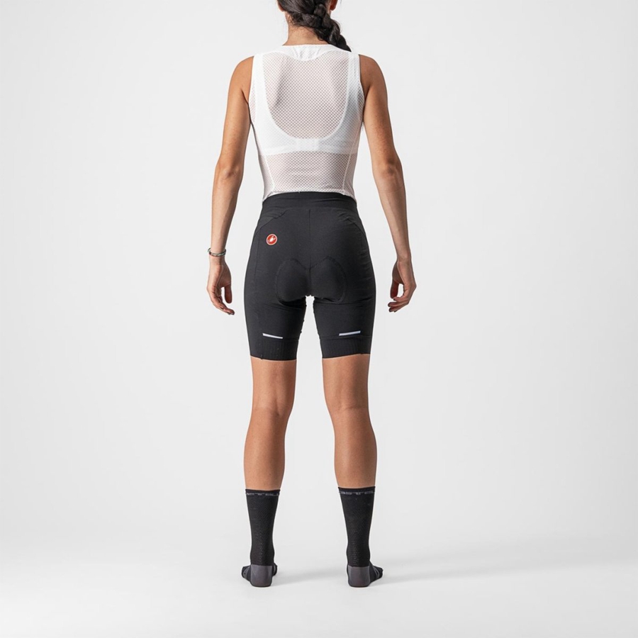 Castelli VELOCISSIMA 3 Naisten Shortsit Mustat Mustat | RQUZ-57019