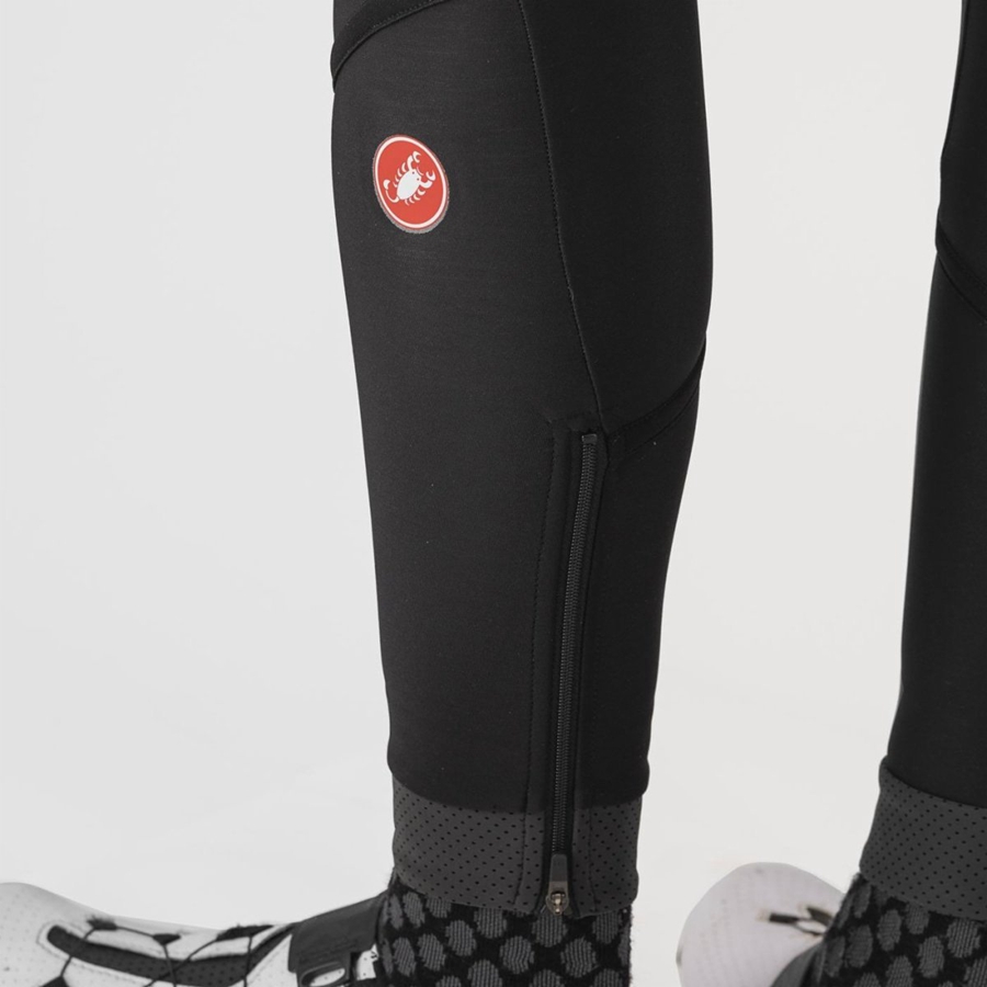 Castelli VELOCISSIMA DT Naisten Bib Sukkahousut Mustat Mustat | URQN-56192