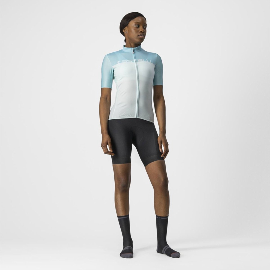 Castelli VELOCISSIMA Naisten Pelipaita Vaalean | TZYD-62395