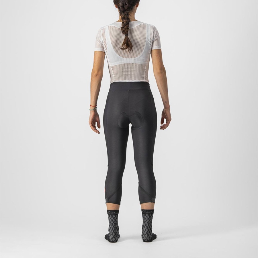 Castelli VELOCISSIMA THERMAL KNICKER Naisten Leggings Mustat Mustat | KSRW-89154