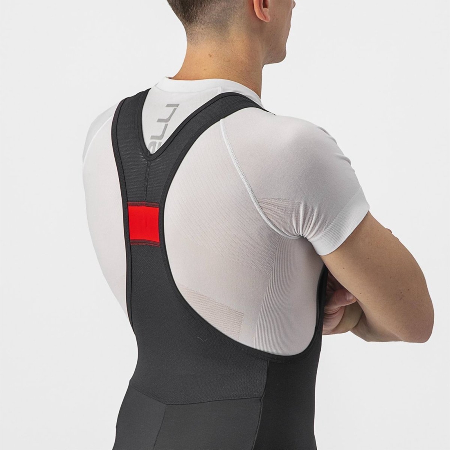 Castelli VELOCISSIMO 5 Miesten Bib Sukkahousut Mustat Vaaleanvihreä | AWFZ-86370