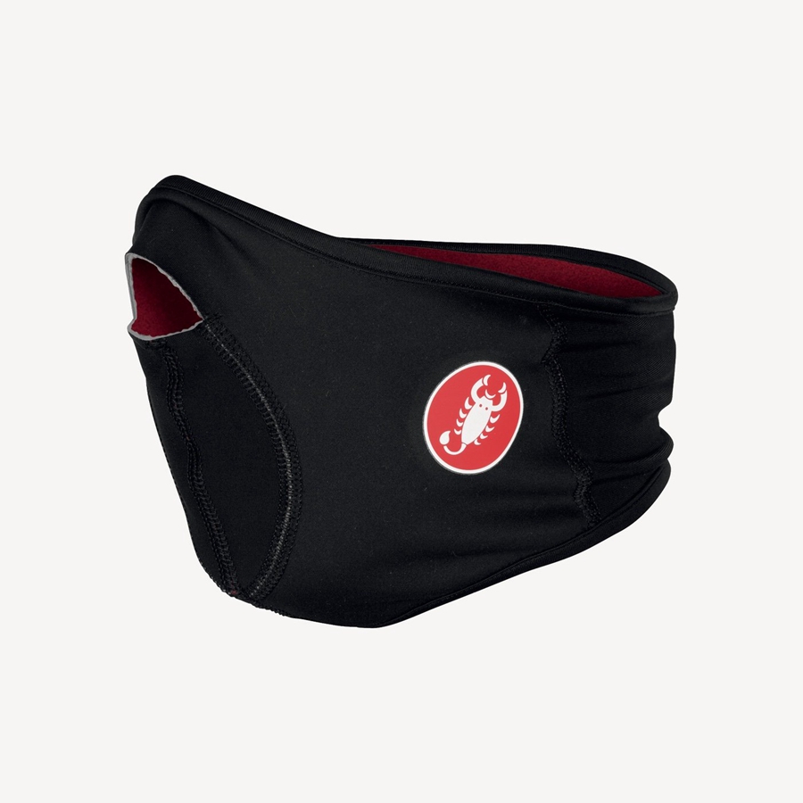 Castelli VISO Miesten Mask Mustat | LGJS-50921